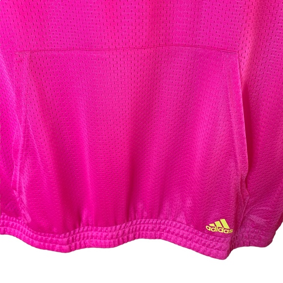 Adidas Mens Donovan Mitchell Shooter Hooded Mesh Sweatshirt Sz XL - Picture 7 of 9